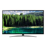 Front view of 55”NanoCell AI ThinQ – α7 Gen 2 Intelligent Processor 55SM8600PTA