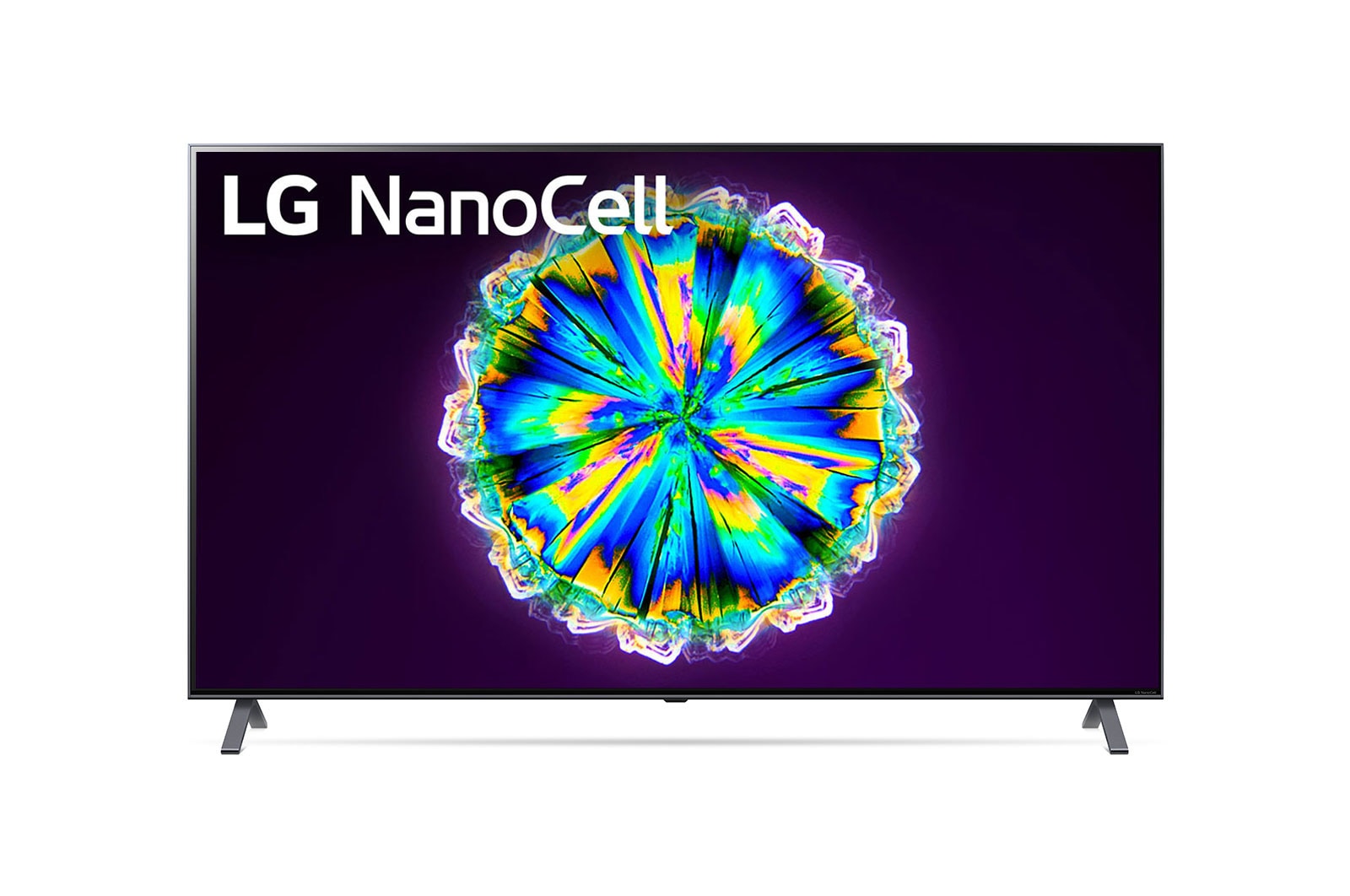 Front view of LG 65&#34; NanoCell Real 8K dengan Dolby Vision &amp; Dolby Atmos - AI ThinQ 65NANO99TNA