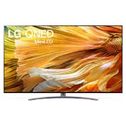 Tampak depan LG QNED TV