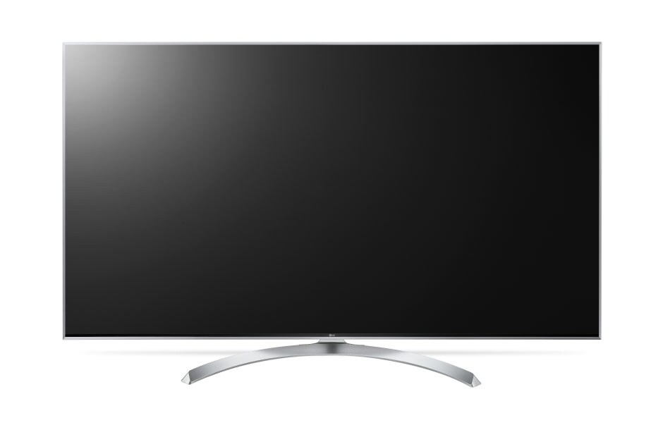 Front view of 65” NanoCell AI ThinQ – 4K Active HDR &amp; Dolby Vision 65SJ800T