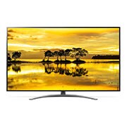 Front view of 65” NanoCell AI ThinQ – Full Array Dimming &amp; AI 65SM9000PTA