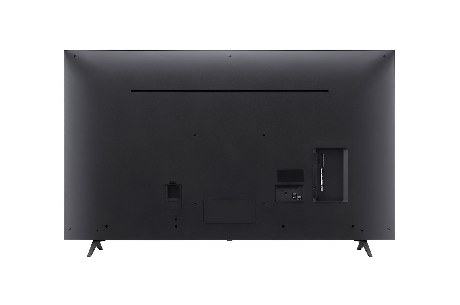 Tampak belakang LG UHD TV, UT80