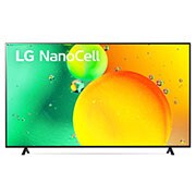 Tampak depan LG NanoCell TV