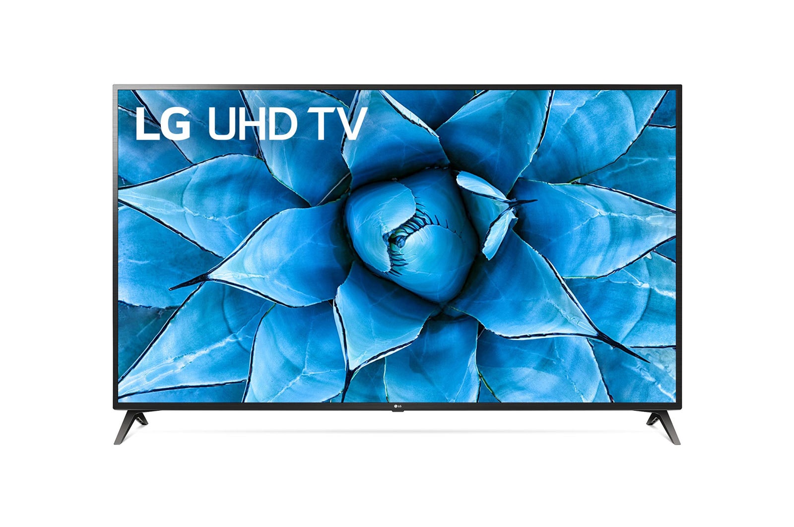 Front view of LG UN73 70 inch 4K Smart UHD TV 70UN7300PTC