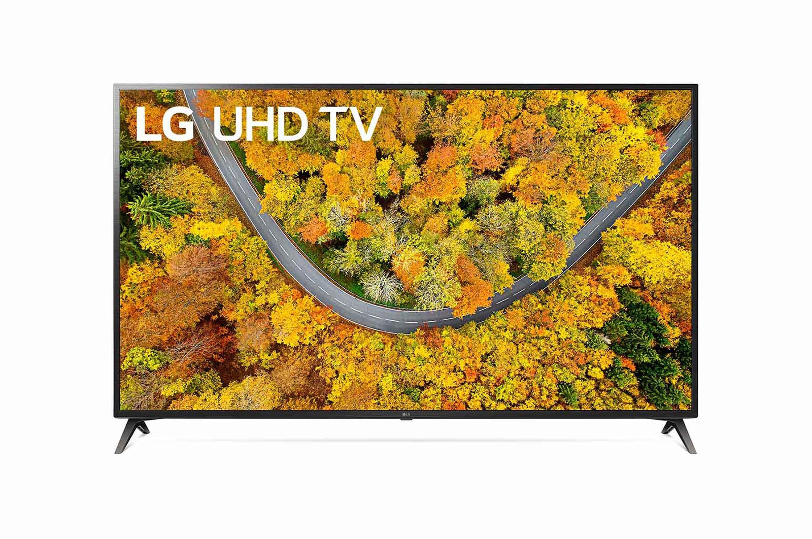 Tampak depan LG UHD TV