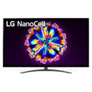 Front view of LG 75&#34; NanoCell Real 4K dengan FILMMAKER MODE - AI ThinQ 75NANO91TNA