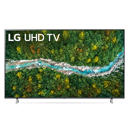 75UP7750PTB Tampak depan LG UHD TV