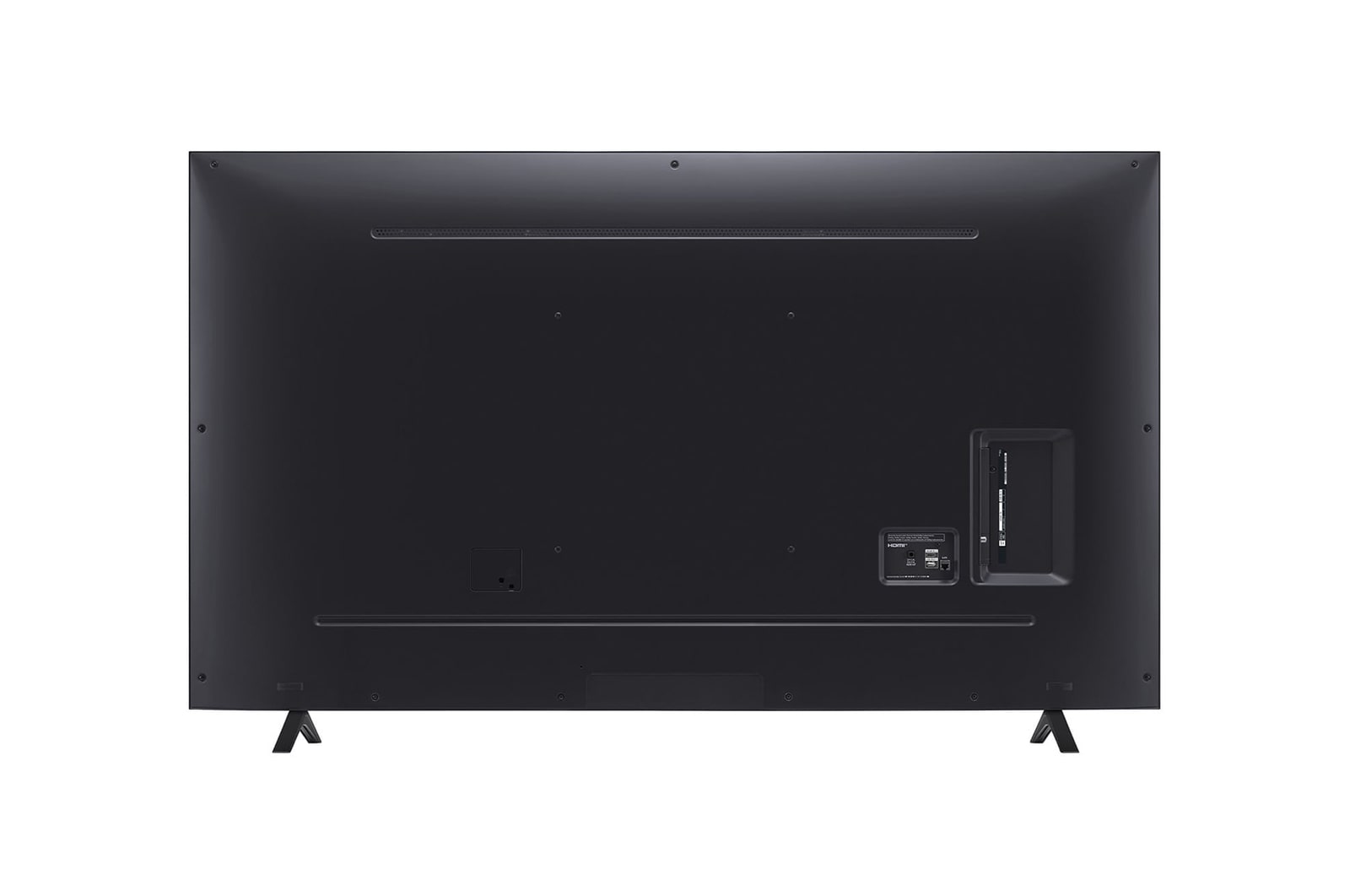 Tampak belakang LG UHD TV, UT80