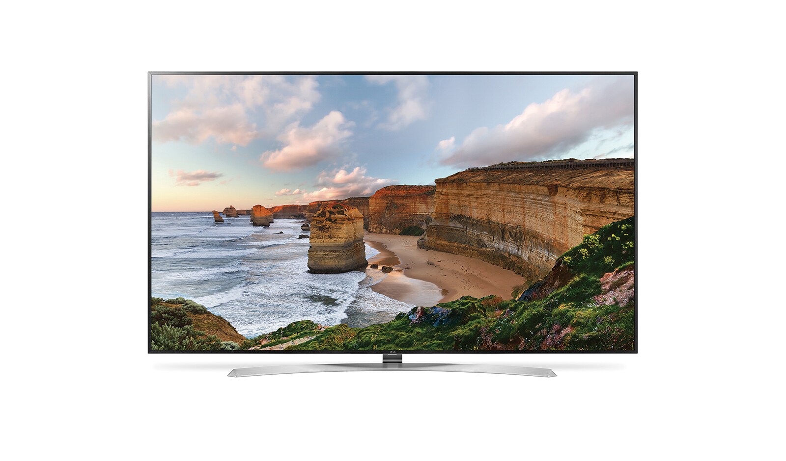 Front view of 86&#34; SUPER UHD TV - 4K Quantum 86UH955T