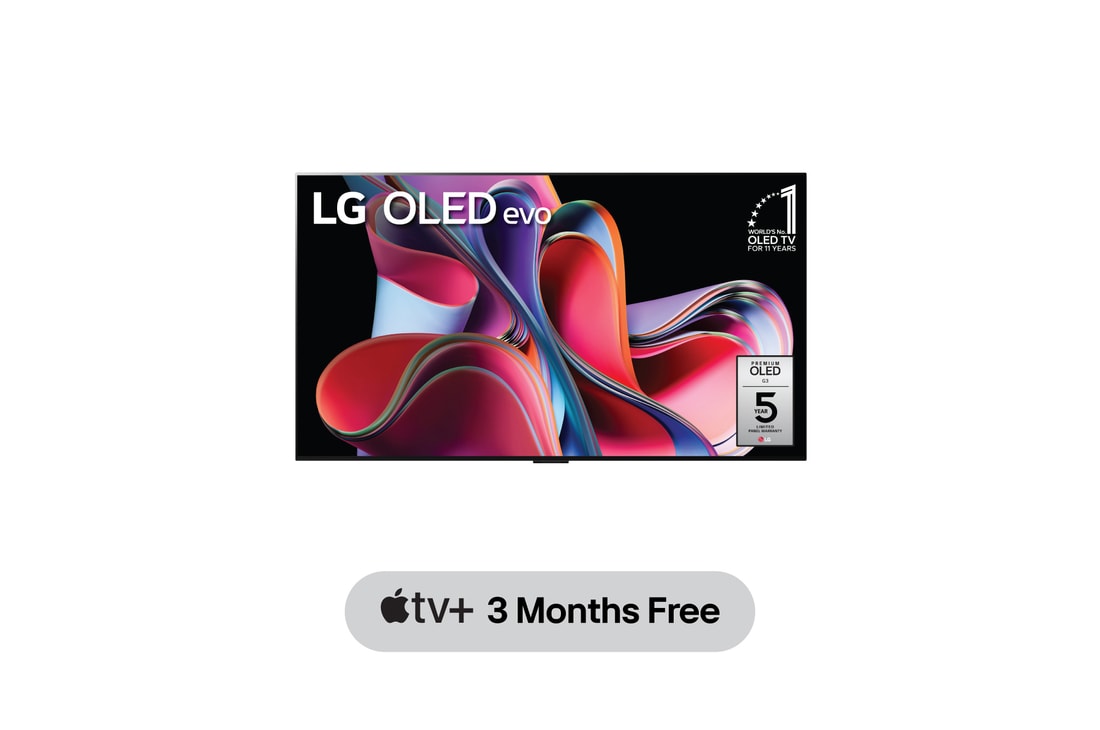 LG Smart TV 4K LG OLED evo G3 65 inci 2023, OLED65G3PSA