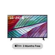 43&#34; Smart TV 4K LG UHD, 2023 43UR7500ESE tampak depan