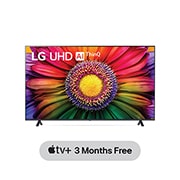 Tampak depan LG UHD TV