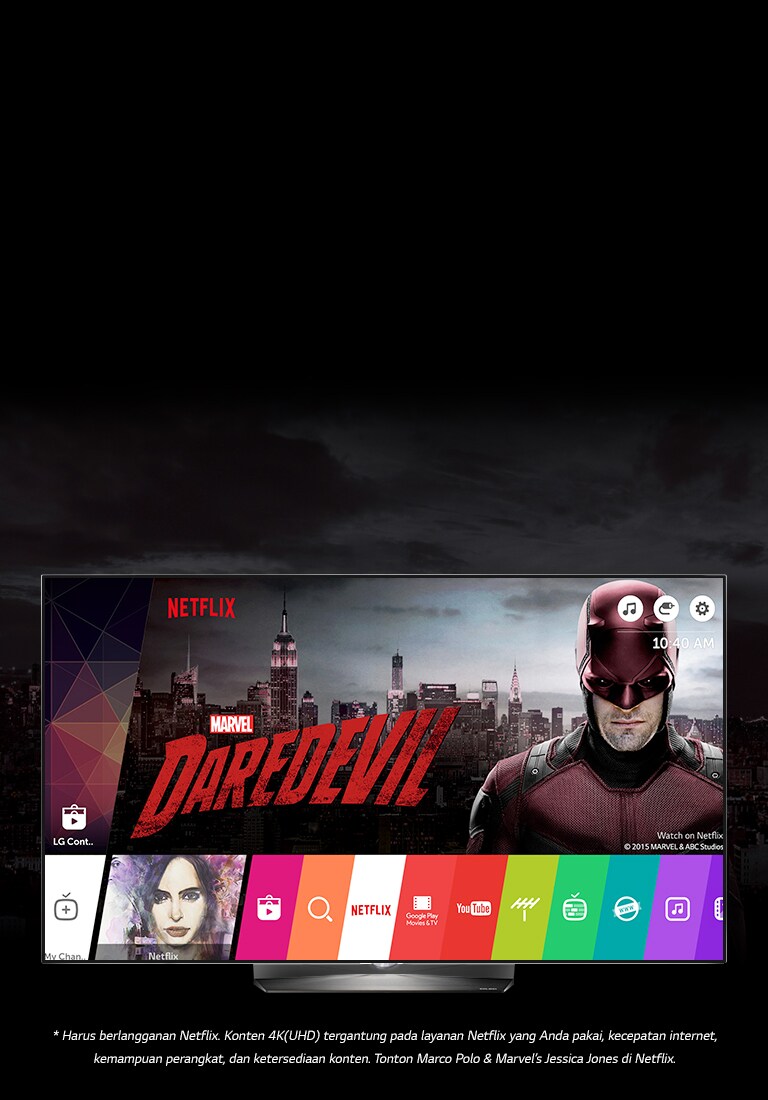 LG SIGNATURE OLED TV Pasangan Sempurna untuk Netflix