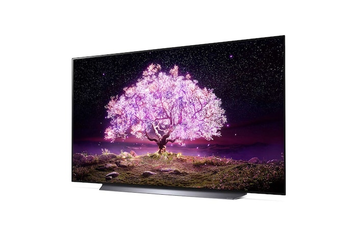 LG C1 77 inch 4K Smart OLED TV, OLED77C1PTB