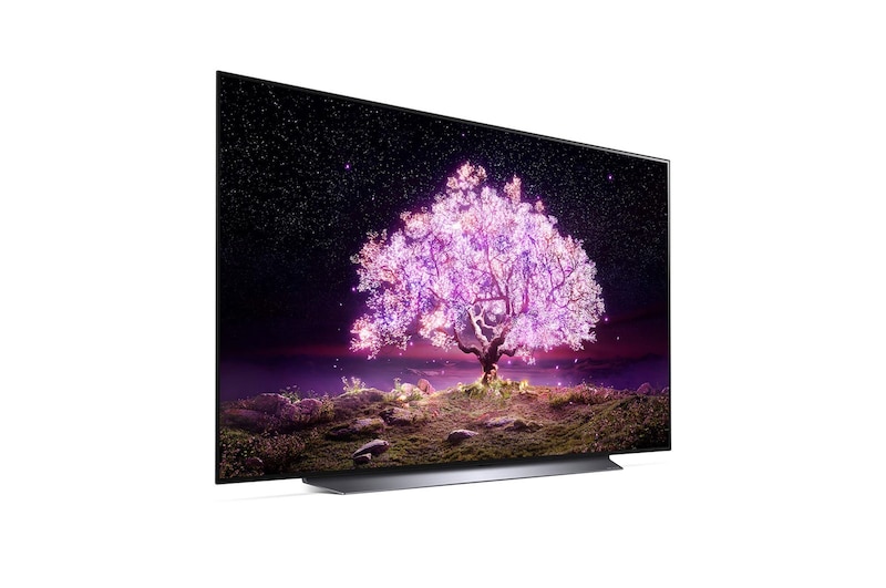 LG C1 48 inch 4K Smart OLED TV, OLED48C1PTB