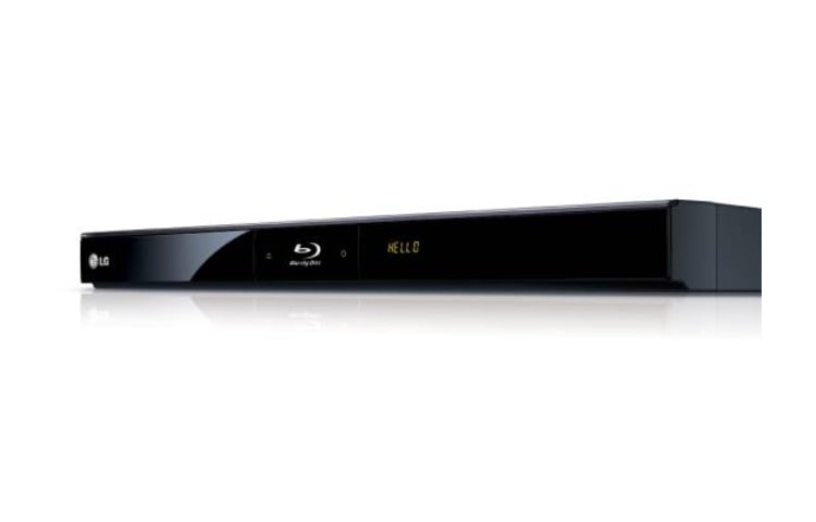 LG Blu-ray Player with external HDD playback and Full HD 1080p view, BD550
