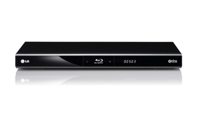 Front view of LG Blu-ray Disc Player dengan fitur menarik dan akses HDD eksternal BD560