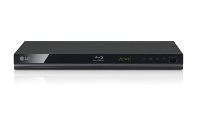 Front view of Blu-ray Disc Player untuk menikmati seluruh koleksi Blu-ray Disc 2D dengan Kualitas Gambar Terbaik BP120
