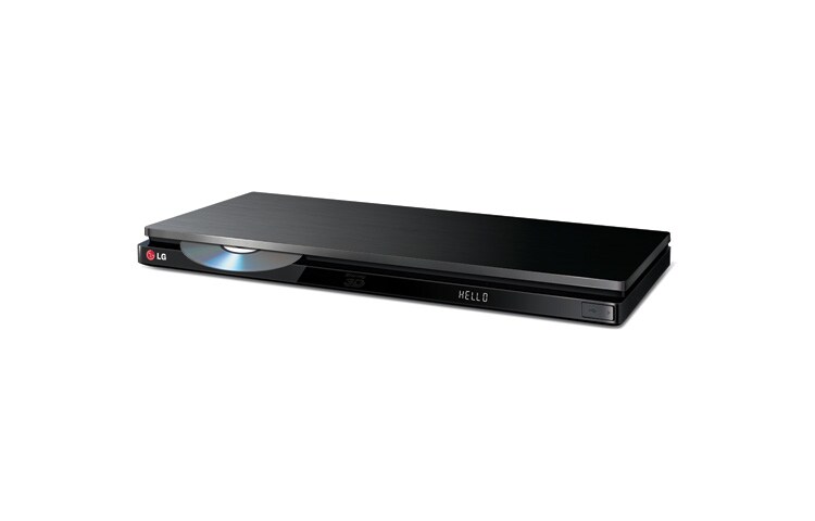 Front view of LG 3D Blu-ray Disc™ Player with SmartTV and Wireless Connectivity BP730