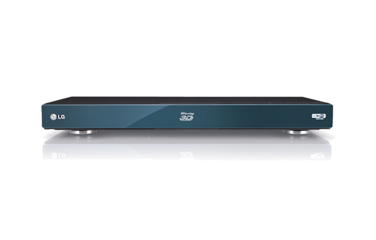 Front view of LG 3D Blu-ray Disc Player dengan fitur menarik dan akses HDD eksternal BX580