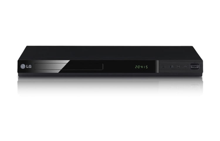 Front view of LG DVD Player dengan dukungan USB dan Progressive Scan DP527