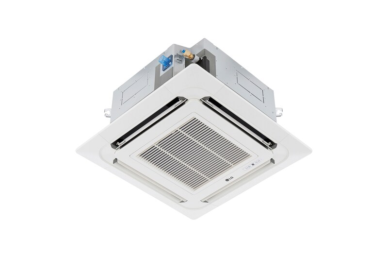 LG Ceiling Cassette, 4 Way Mini, Unit Indoor, 21kBtu/h, ARNU21GTQB4