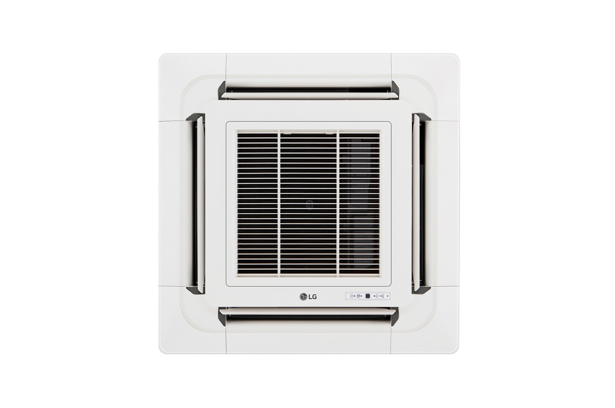 LG Ceiling Cassette, 4 Way Mini, Unit Indoor, 21kBtu/h, ARNU21GTQB4