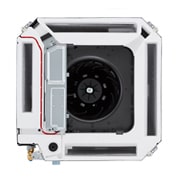 LG Ceiling Cassette, 4 Way Mini, Unit Indoor, 21kBtu/h, ARNU21GTQB4