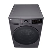 LG 15kg Front Loading Mesin Cuci LG AI DD™ Warna Middle Black, F2515STPM