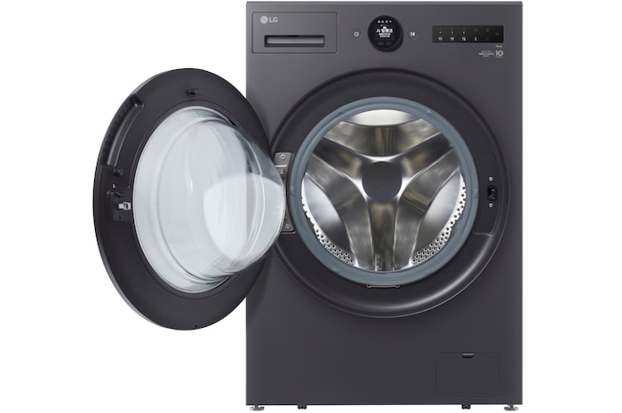 LG Premium Living Bundle: Mesin Cuci Front Loading 20/10Kg AI DD™ &  ﻿LG CordZero™ Auto Emptying Handstick with All-in-One Tower™, F2520RNTGA1.A9T-001