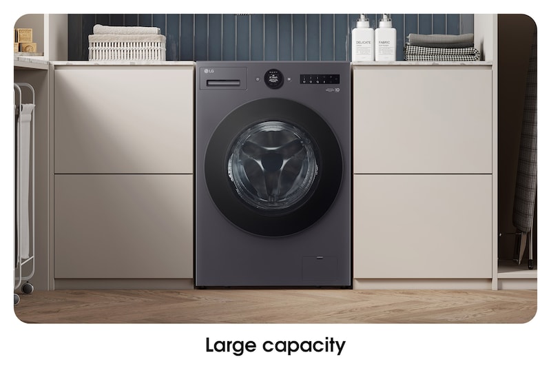 LG Mesin Cuci Front Loading 20/10Kg AI DD™, F2520RNTGA1