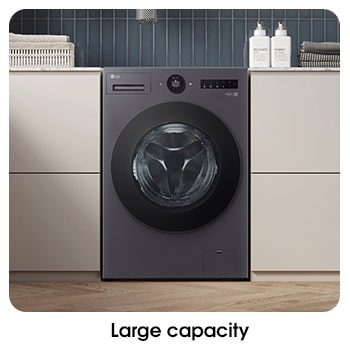 LG Mesin Cuci Front Loading 20/10Kg AI DD™, F2520RNTGA1