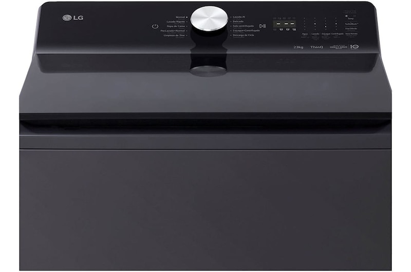 Detailed view of the dial and panel