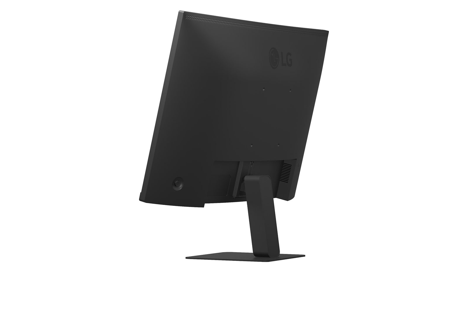 side view of the screen moving for tilt adjustment
