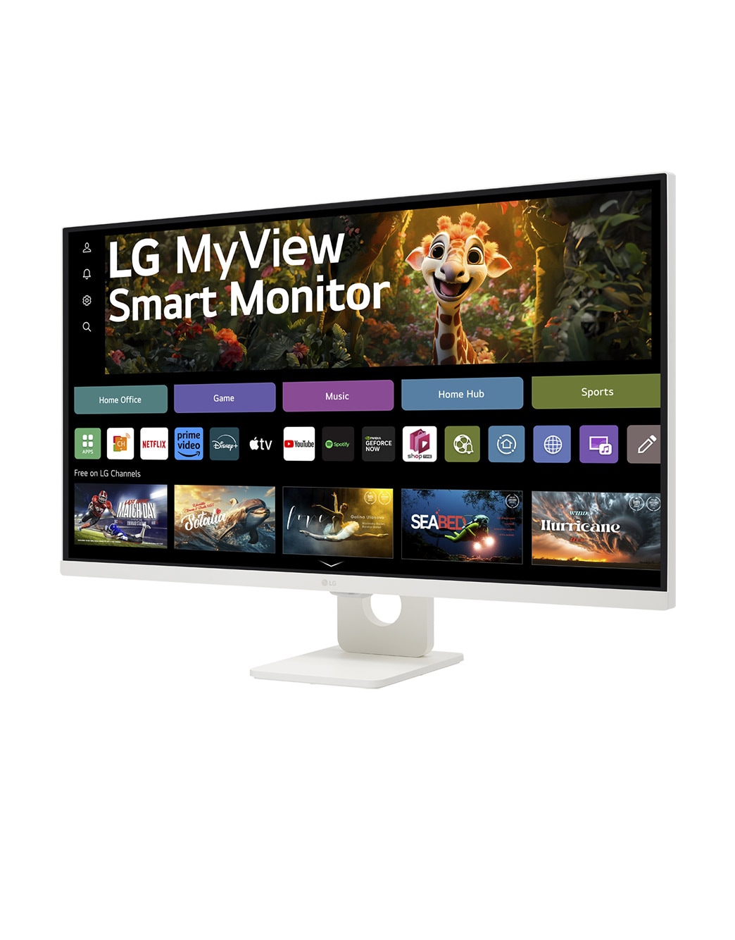 LG スマートモニター 32SR73U-W 31.5