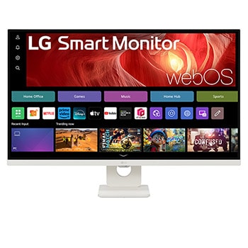 LG 31.5” 4K UHD Smart Monitor with webOS, 32U721SA-W