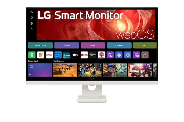 LG 31.5” 4K UHD Smart Monitor with webOS, 32U721SA-W