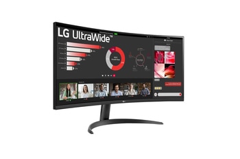 34WR50QC-B　LG　モニター Monitor LG UltraWide Curvo 34