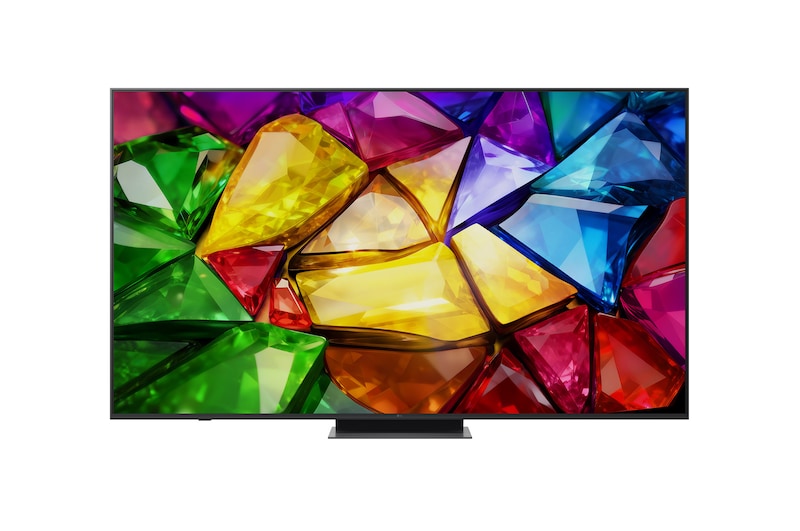 Front view of 65 inch LG Mini RGB evo AI MRGB86 4K Smart TV  2026 65MRGB86BSA