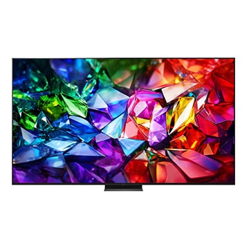 Front view of 100 inch LG Micro RGB evo AI MRGB95 4K Smart TV 2026  100MRGB96BS