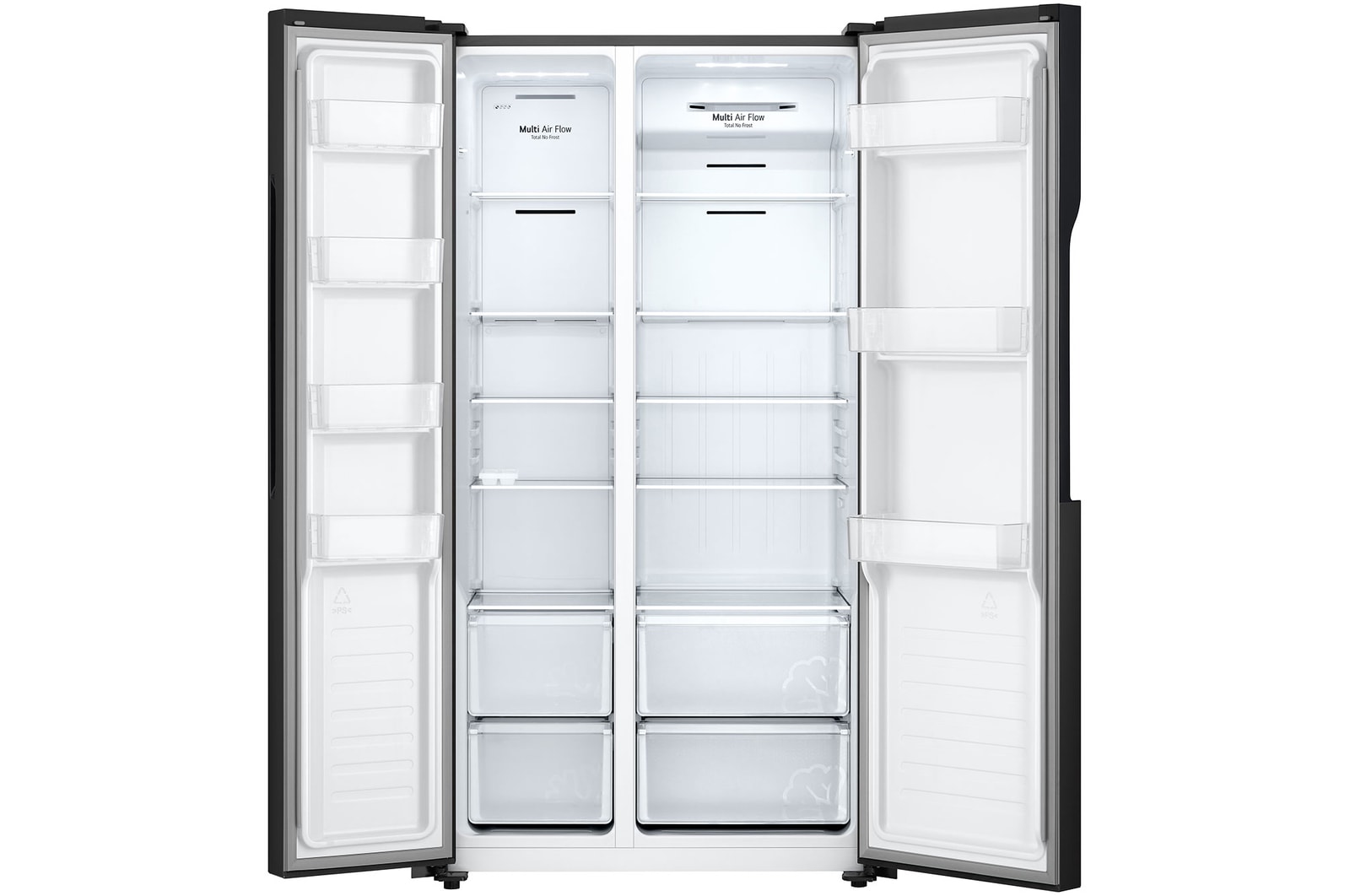 Front all door open without food