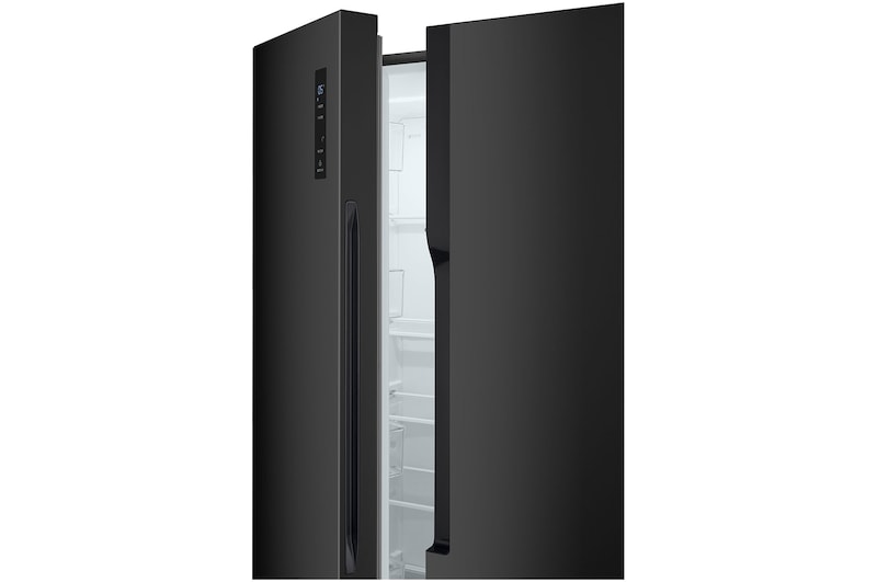 LG 566L / 509L Kulkas Side by Side, GCFB507PLAM, Pintu Terbuka