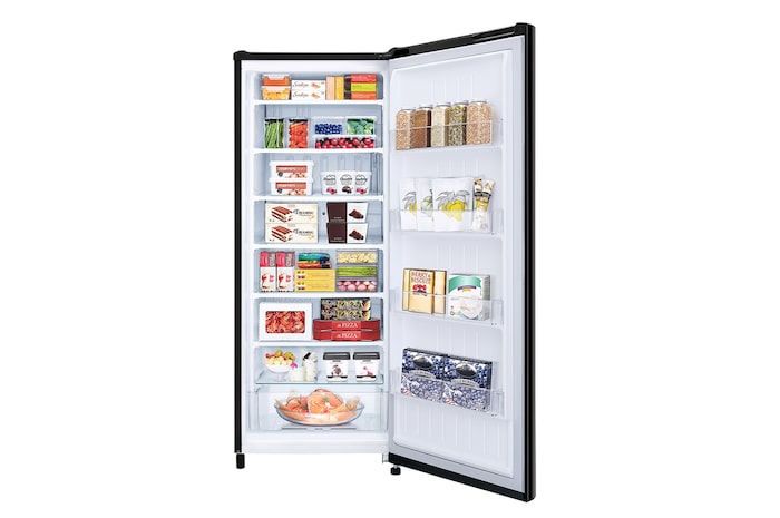 LG 171L / 165L Freezer 1 Pintu, GN-304SHBR, Pintu Terbuka