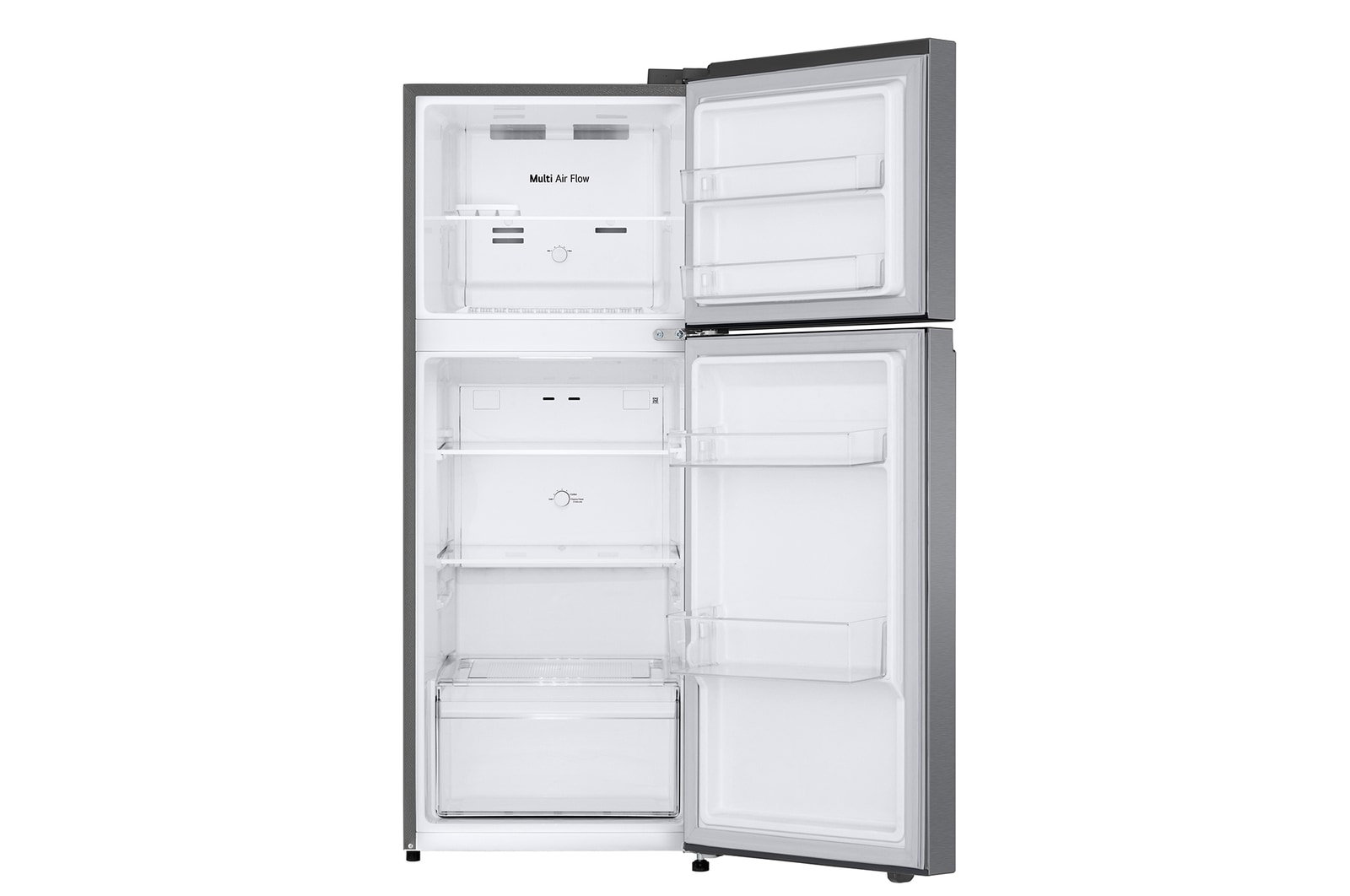 LG 235L / 217L Kulkas 2 Pintu Inverter Compressor, GN-B212PLNF, Pintu Terbuka