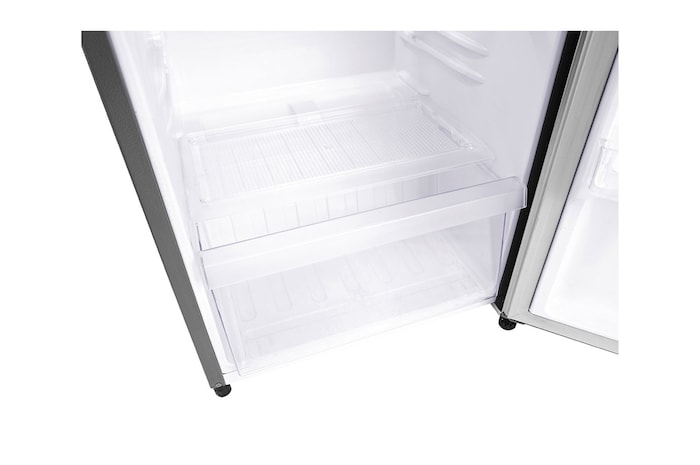 An empty crisper