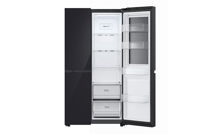 front right door open view 