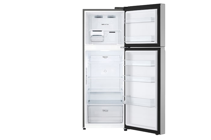 LG 340L / 315L Kulkas 2 Pintu, GN-B312PFFB, Pintu Terbuka