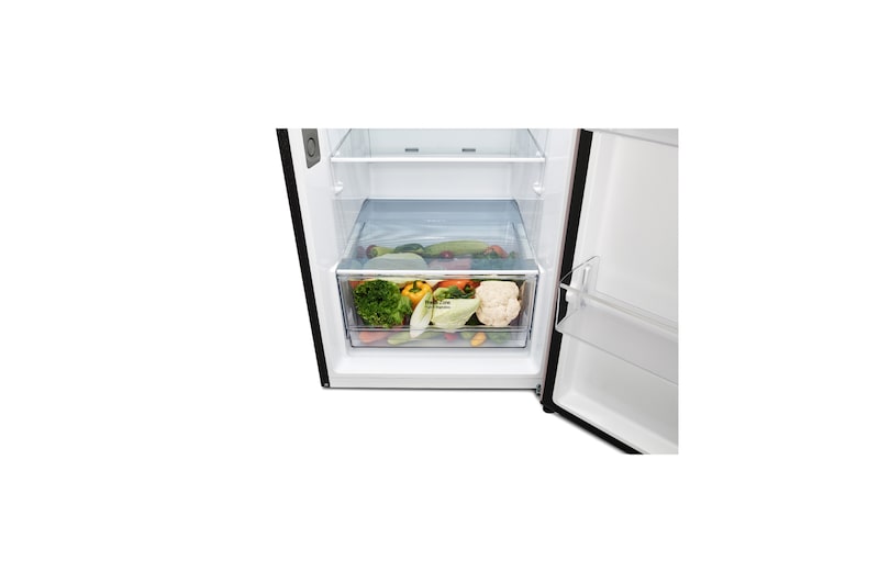 Bottom open door with food