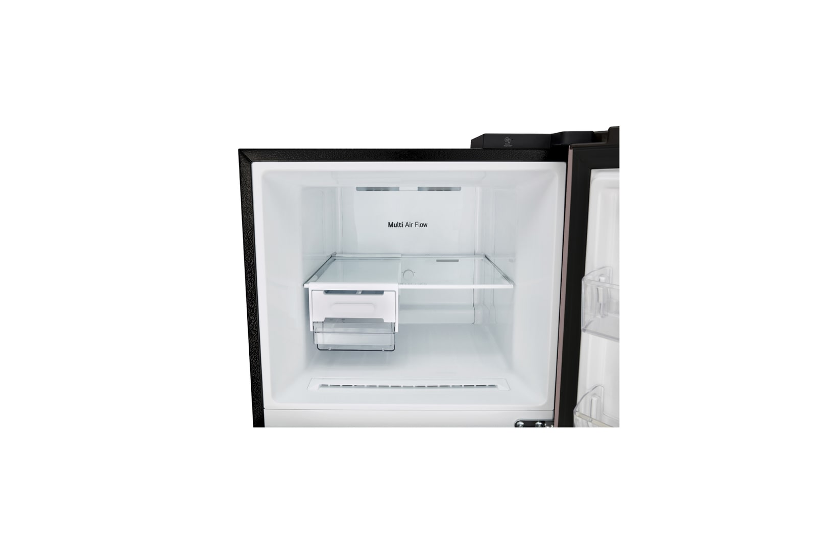 Top open door without food