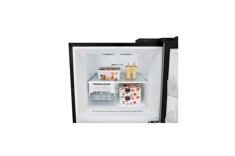 Top open door with food